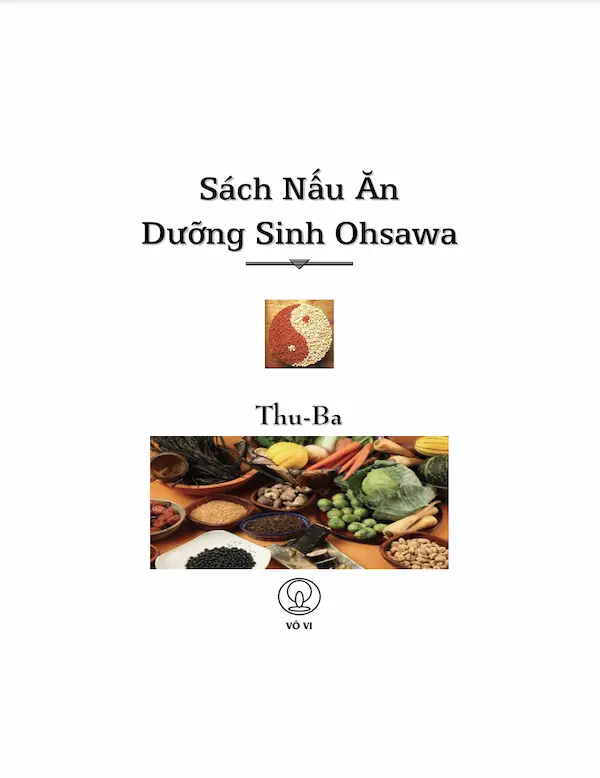 Sách Nấu Ăn Dưỡng Sinh Ohsawa